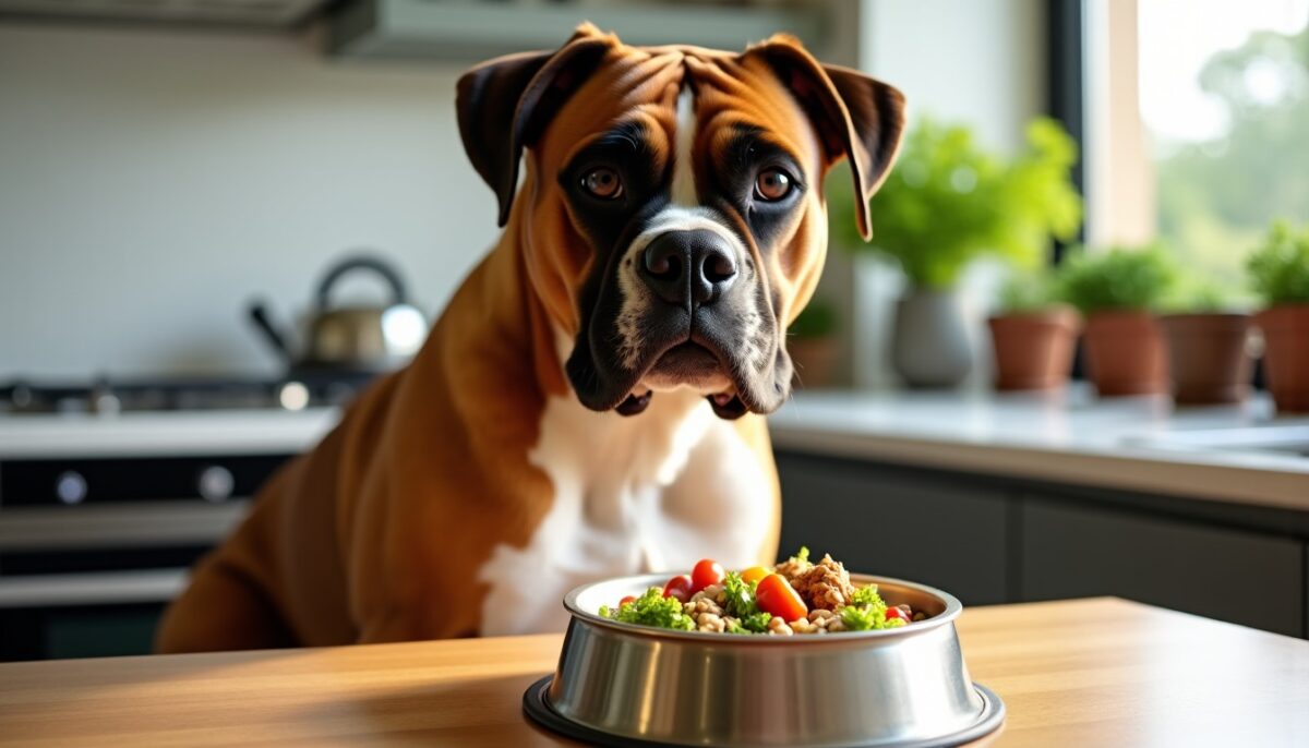 Bien nourrir son Boxer : conseils sur l'alimentation et les portions adaptées Bien nourrir son Boxer : conseils sur l'alimentation et les portions adaptées