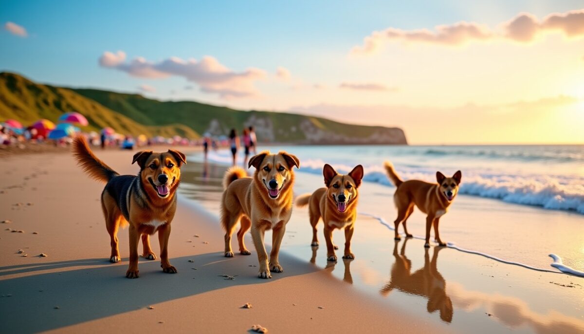 Découvrez les plages du Morbihan où vos chiens sont les bienvenus Découvrez les plages du Morbihan où vos chiens sont les bienvenus