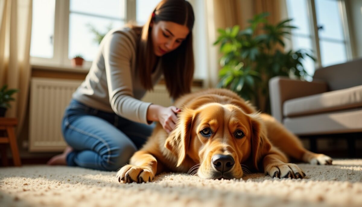 Vomissements jaunes chez le chien : comprendre les causes, les effets et comment y remédier