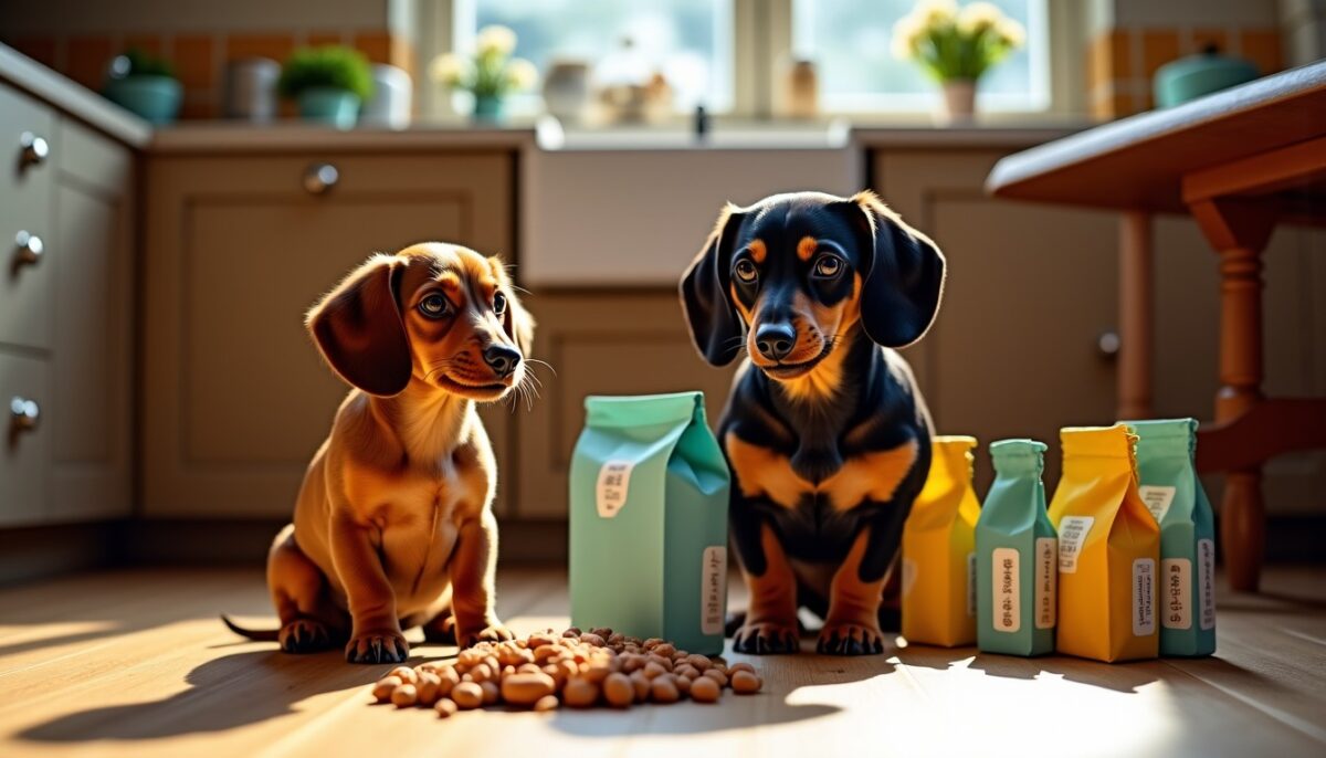 Guide complet sur l'alimentation du Teckel : conseils pour chiots et adultes, quantités et choix des croquettes idéales Guide complet sur l'alimentation du Teckel : conseils pour chiots et adultes, quantités et choix des croquettes idéales