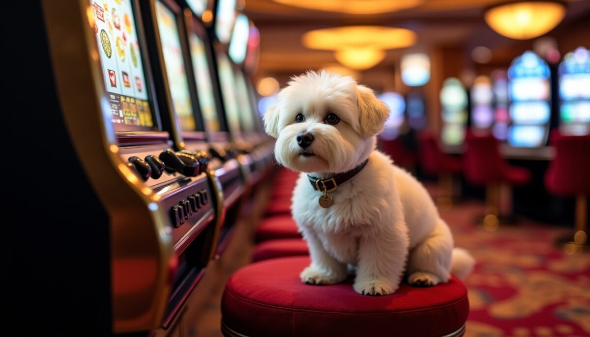 Chiens au casino : mythe de superstition ou véritable porte-bonheur pour décrocher le jackpot ?